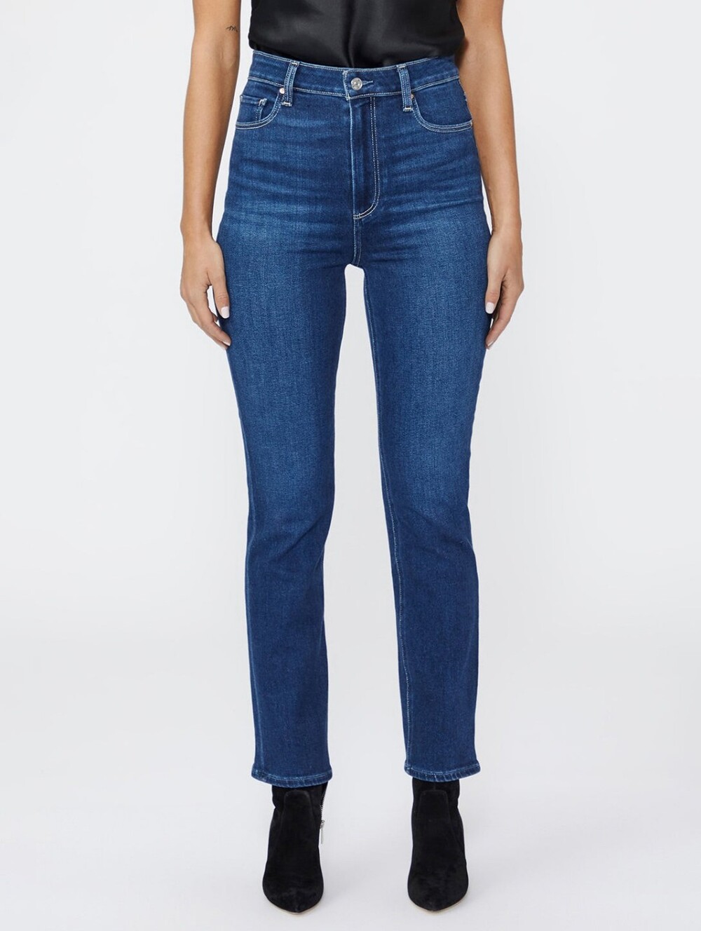Paige Cindy Straight leg High-rise Stretchy jeans